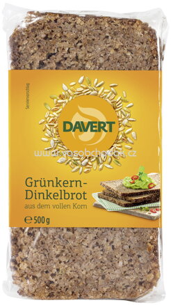 Davert Grünkern Dinkelbrot, 500g