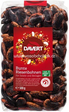 Davert Bunte Riesenbohnen, 500g