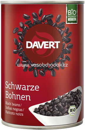 Davert Schwarze Bohnen, 400g