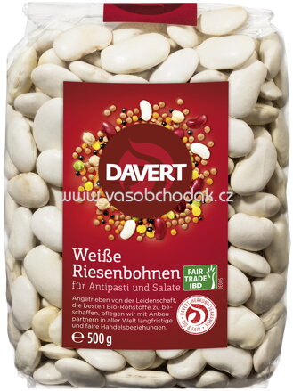 Davert Weiße Riesenbohnen, 500g