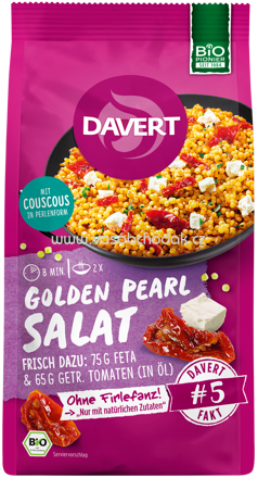 Davert Golden Pearl Salat, 170g