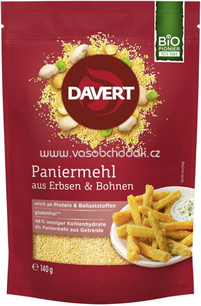 Davert Paniermehl aus Erbsen und Bohnen, 140g