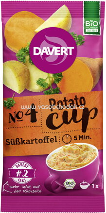 Davert Potato Cup Süßkartoffel, 57g