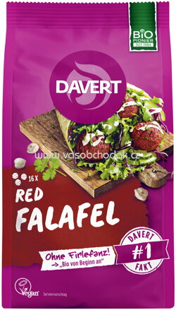 Davert Red Falafel, 170g