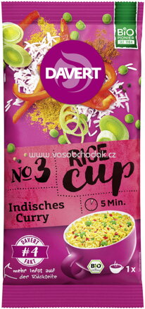 Davert Rice Cup Indisches Curry, 67g