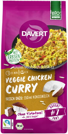 Davert Veggie Chicken Curry, 120g