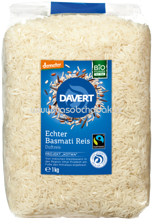 Davert Echter Basmati Reis, weiß, 1 kg