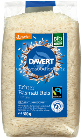 Davert Echter Basmati Reis, weiß, 500g