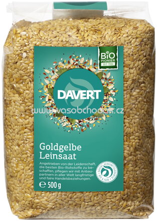 Davert Goldgelbe Leinsaat, 500g