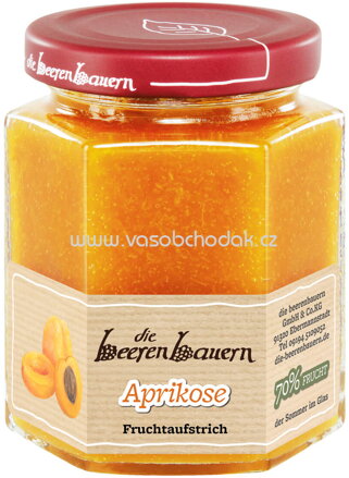 die beerenbauern Konfitüre Aprikose, 200g