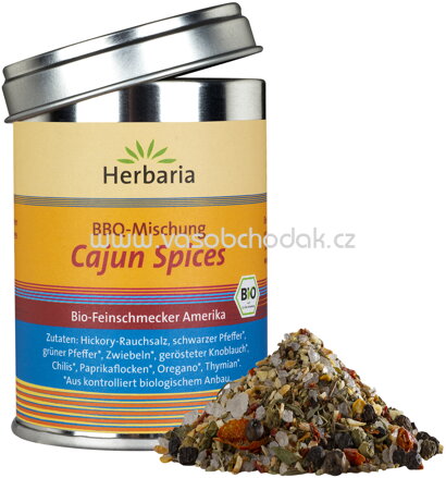 Herbaria Gewürzmischung Cajun Spices, Dose, 80g