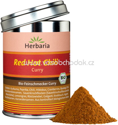 Herbaria Red Hot Chili Curry, Dose, 80g
