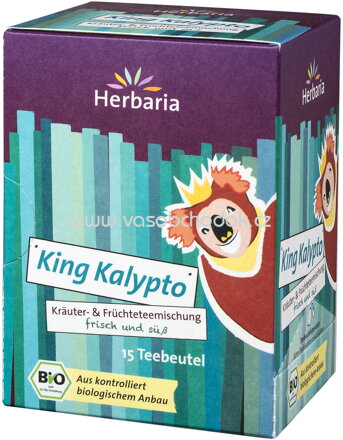 Herbaria King Kalypto Tee, 15 Beutel