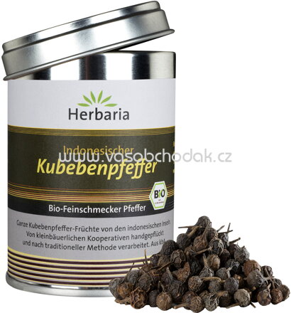 Herbaria Indonesischer Kubebenpfeffer, Dose, 60g