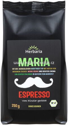 Herbaria Maria Espresso, ganze Bohnen, 250g