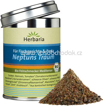 Herbaria für Fischgerichte & Pasta Neptuns Traum, Dose, 100g