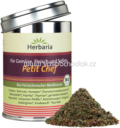 Herbaria Ratatouille Gewürz Petit Chef, Dose, 75g
