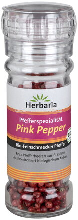 Herbaria Pfefferspezialität Pink Pepper, Mühle, 20g