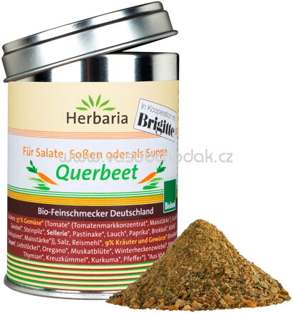 Herbaria für Salate, Soßen, Suppe Querbeet, Dose, 90g