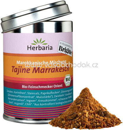 Herbaria Marokkanische Mischung Tajine Marrakesch, Dose, 100g