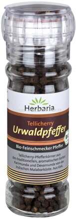 Herbaria Tellicherry Urwaldpfeffer, Mühle, 50g