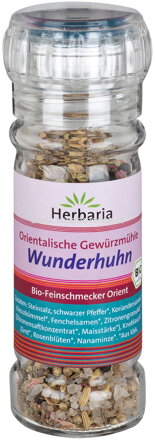 Herbaria Orientalische Gewürzmischung Wunderhuhn, Mühle, 50g