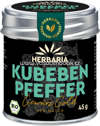 Herbaria Kubebenpfeffer, Ganze Körner, 45g