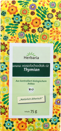 Herbaria Thymian Tee, lose, 75g