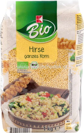 K-Bio Hirse ganzes Korn, 1 kg