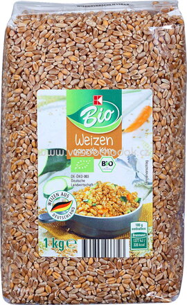 K-Bio Weizen ganzes Korn, 1 kg