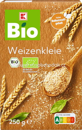 K-Bio Weizenkleie, 250g