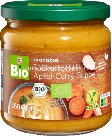 K-Bio Süßkartoffel Apfel Curry Suppe, 350 ml