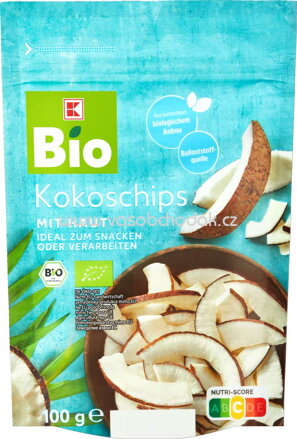 K-Bio Kokoschips mit Haut, 100g