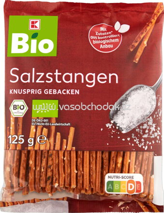 K-Bio Salzstangen, 125g