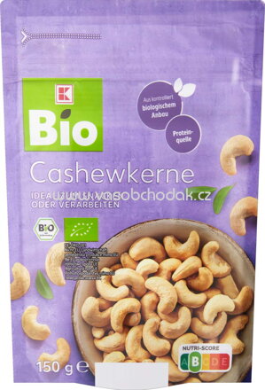 K-Bio Cashewkerne, 150g