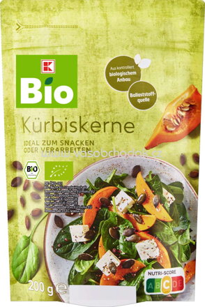 K-Bio Kürbiskerne, 200g