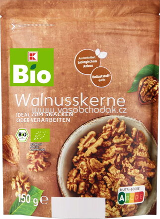 K-Bio Walnusskerne, 150g