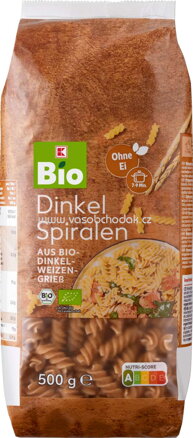 K-Bio Dinkel Spiralen, 500g