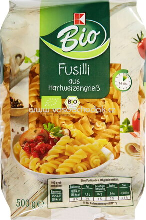 K-Bio Fusilli, 500g