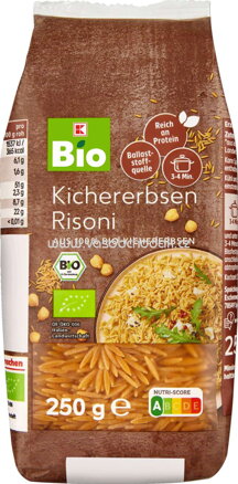 K-Bio Kichererbsen Risoni, 250g