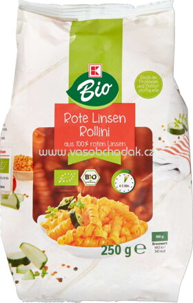 K-Bio Rote Linsen Rollini, 250g