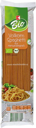 K-Bio Vollkorn Spaghetti, 500g