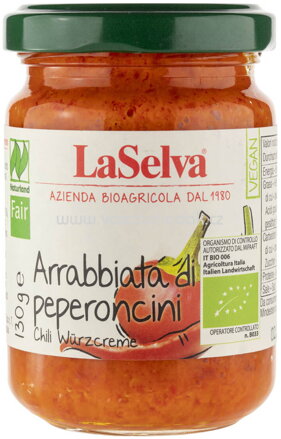 LaSelva Würzcreme Arrabbiata di Peperoncini, 130g