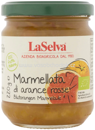 LaSelva Blutorangen Marmelade, 220g