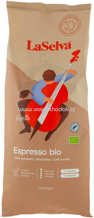 LaSelva Espresso Forte, ganze Bohne, 1kg