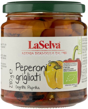 LaSelva Gegrillte Paprika in Öl, 280g