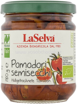 LaSelva Halbgetrocknete Tomaten in Olivenöl, 180g