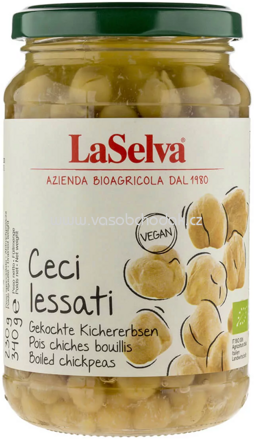 LaSelva Kichererbsen, gekocht, 340g