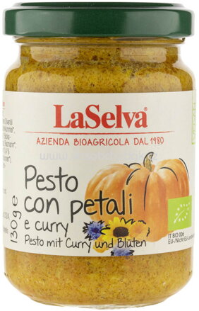 LaSelva Pesto mit Curry und Blüten, 130g