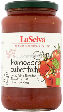 LaSelva Gewürfelte Tomaten, 520g